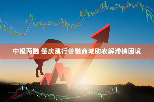 中银两融 肇庆建行善融商城助农解滞销困境