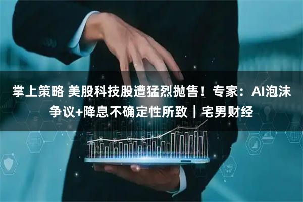 掌上策略 美股科技股遭猛烈抛售！专家：AI泡沫争议+降息不确定性所致｜宅男财经